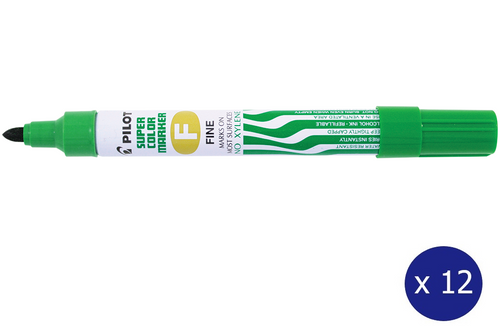 Pilot Super Color Jumbo Permanent Markers - Biggest Online Office