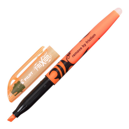 FriXion Erasable Highlighter Orange, 12/box