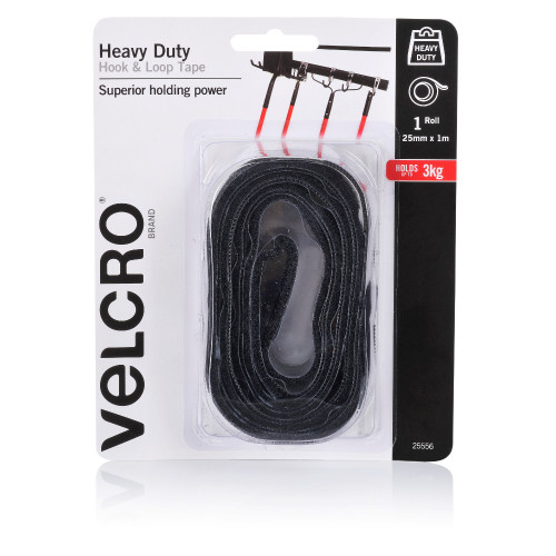 VELCRO® Brand Heavy Duty Hook & Loop Roll: 50mmX25m