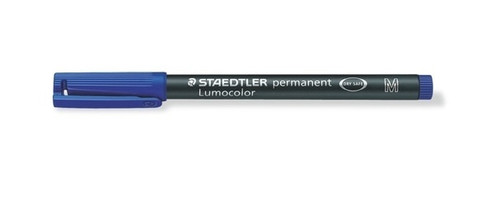 Staedtler Lumocolor 318 Pen Permanent Fine Black, Pack of 10 - Du-All Art &  Drafting Supply