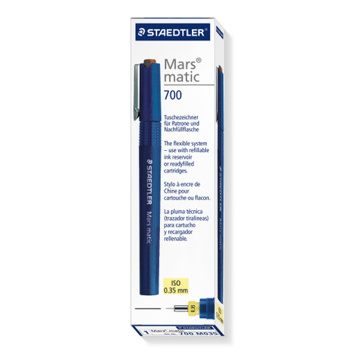 Staedtler Mars Matic Technical Pen Set - 0.25/0.35/0.5/0.7mm