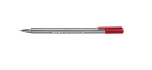 Staedtler Triplus Fineliner Pen 334 All Colours Single Pens Box of 10