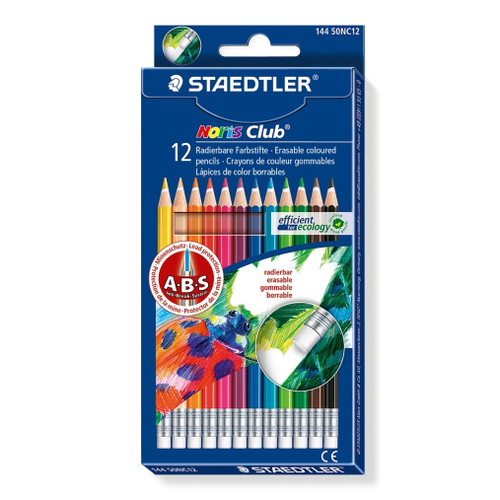 Staedtler - Noris Club Noris Pencil Set - Includes 3 X Noris Hb Pencils,  Noris Eraser And Noris Sharpener