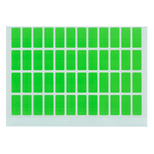 Avery #44547 Red Block Colour Labels - 19 x 42 mm - 240/Pack ...