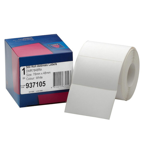 Avery #937112 Border Label White/Black Roll 500 | It's A Mega ...