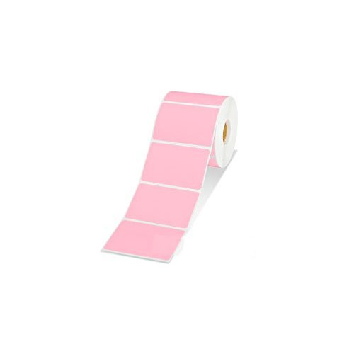 Bala Stock Forms Australia Tdp75X145M Direct Thermal Labels Permanent Adhesive Non Perforated 75 X 145 Meters Roll - Pink | Its A Mega Thing