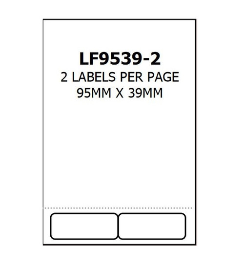Bala Stock Forms Australia Lf2570-8 Integrated Labels 25 X ...