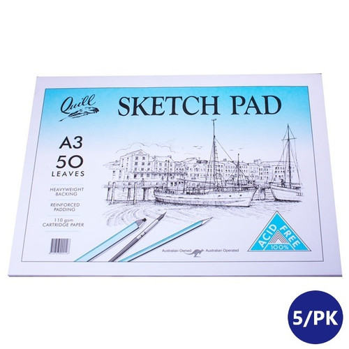 Quill Sketch Pad. For school art. Great sketch pad for children and kids art