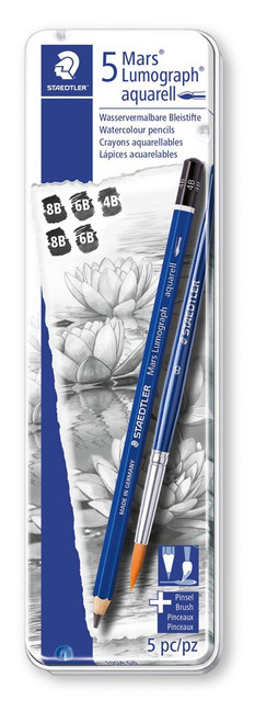 Staedtler 100 G12 S Mars Lumograph Tin Of 12 Sketching Pencils It S A Mega Thing Staedtler manufacture and sell many different sets of graphite the staedtler mars lumograph comes in two set sizes, 12 and 24, you can also purchase the i wanted to use both these mediums together in a piece of artwork and to be honest i was really. staedtler 100 g12 s mars lumograph tin