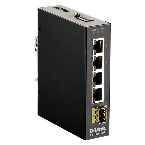 Switch industriel D-Link DIS-100G-10S 8 ports Gigabit + 2 SFP