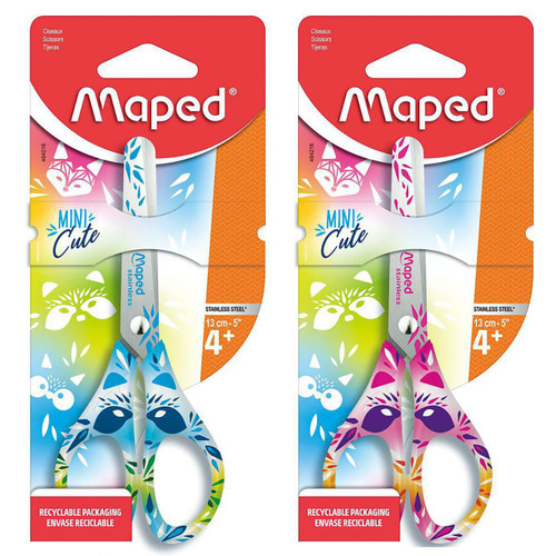 Maped Pastel Scissors 13cm Assorted Colours