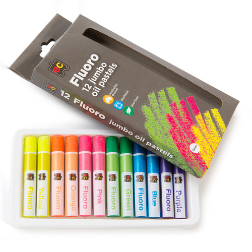 Educational Colours Jumbo Creative Crayons Classroom Set