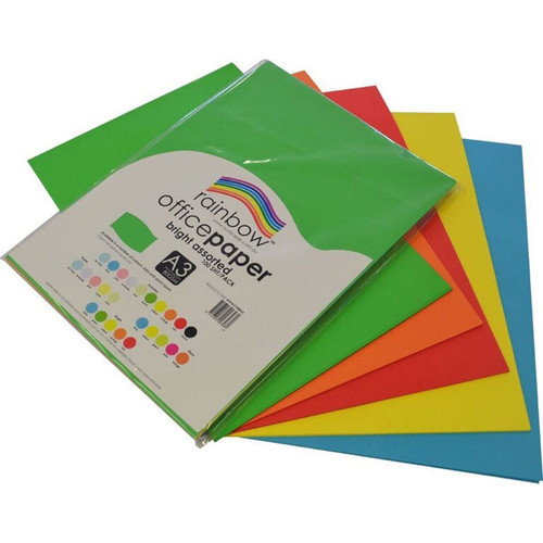RAINBOW TISSUE PAPER 17 GSM A4 Acid Free Assorted Pack of 120