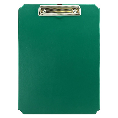 Osmer A4 Clipboard 32 x 23.4cm Green Mega Office Supplies