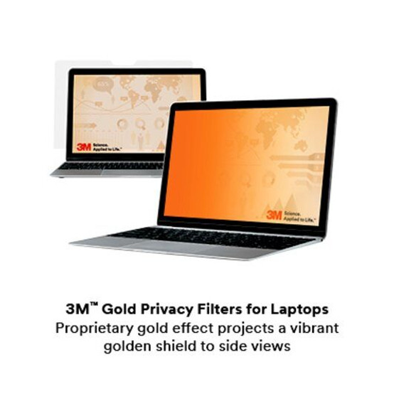 GF156W9B 3M Gold Privacy Filter for 15.6/" Widescreen Laptop