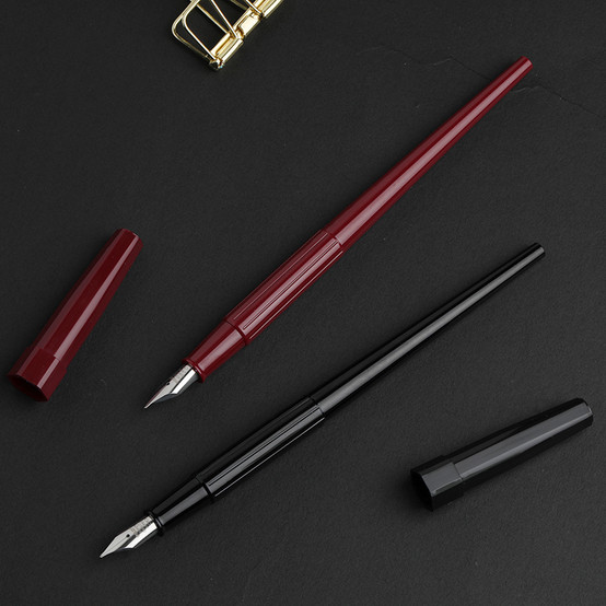 Pilot Dpp 70 R Ef Desk Fountain Pen Red Barrel Extra Fine Black