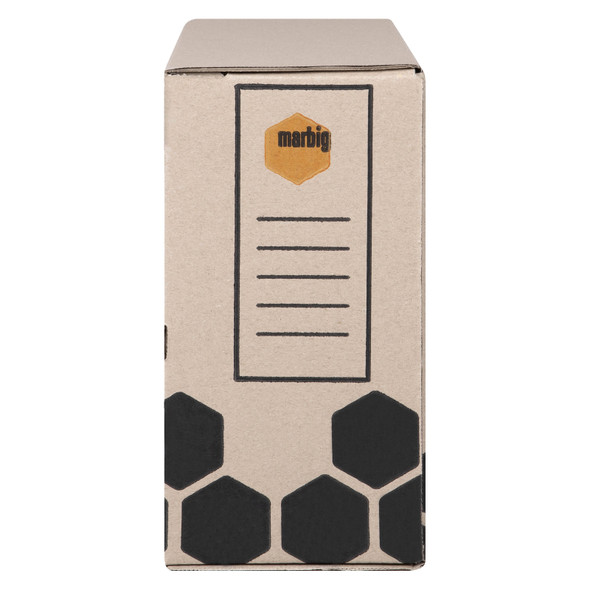 Marbig Brown Enviro Storage Box Carton of 20
