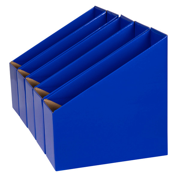 Marbig Small Book Box Blue Pack of 5
