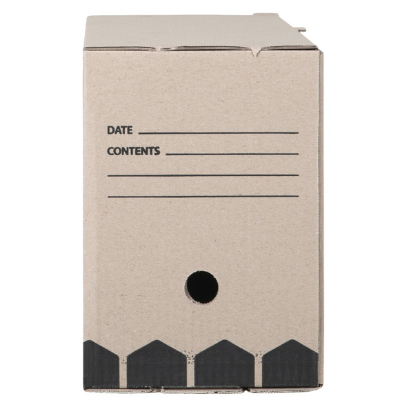 Marbig Brown Compact Archive Box Carton of 5