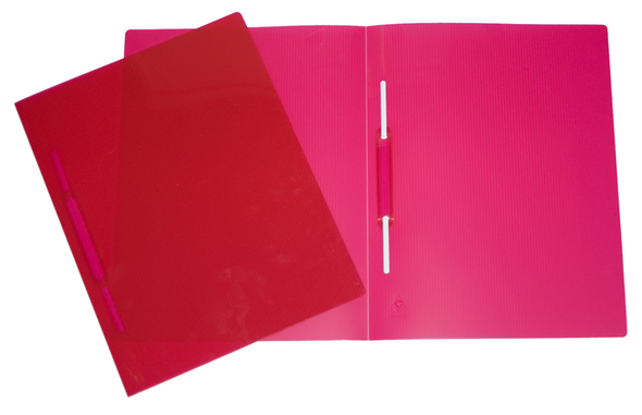 Harlequin H-161A Report Cover Translucent with Fitting Polypropylene A4 30 Sheet 80gsm 307mm x 235mm Red Pack 10