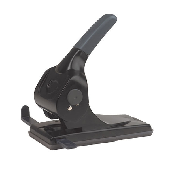 Marbig 2 Hole Punch Extra Heavy Duty Black