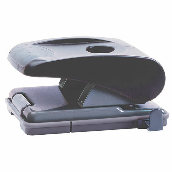 Marbig 2 Hole Punch Small 12 Sheets Black