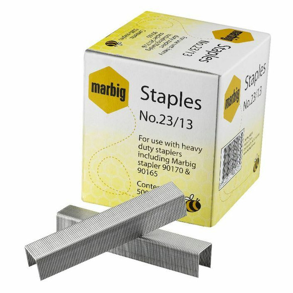 Marbig Heavy Duty No 23/13Staples  Box of 5000 for 90165 90170