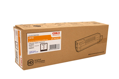 OKI C610 Toner Cartridge 8000 Pages Black