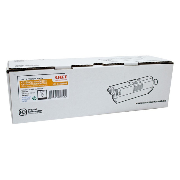 OKI C310DN Toner Cartridge 3500 Pages Black