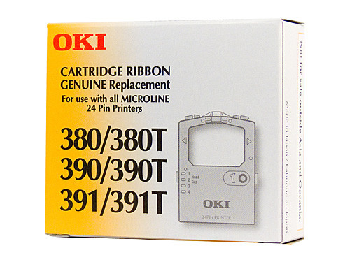 OKI Cartridge Ribbon Black for 380 390 391 Series