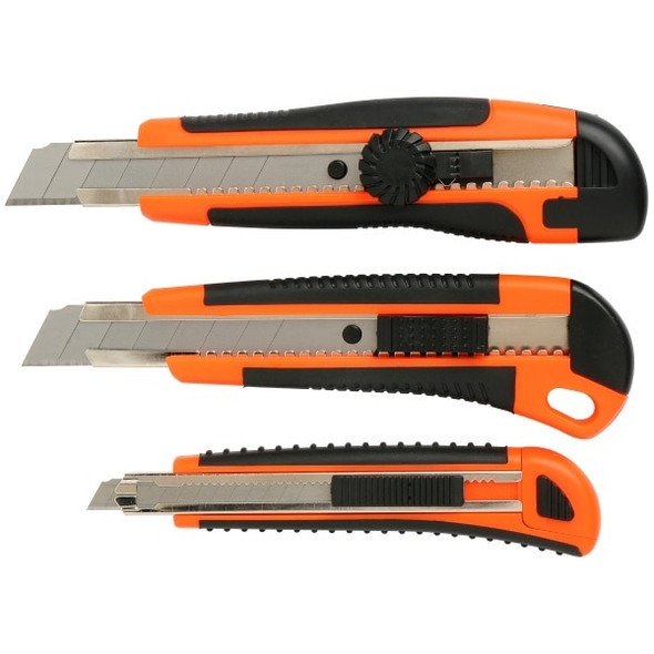 Marbig Medium Cutter Knife Fluoro Orange