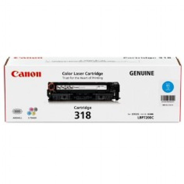 Canon CART318C Laser Toner Cartridge 2400 Pages Cyan Canon CART318C Laser Toner Cartridge 2400 Pages Cyan