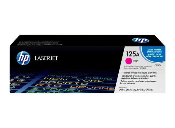 HP 125A Original LaserJet Toner Cartridge Magenta 1400 Pages
