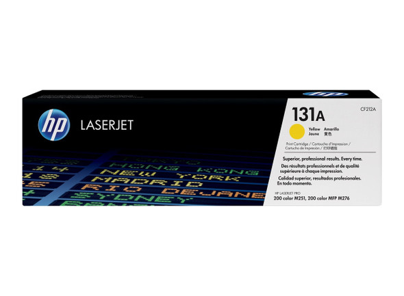 HP 131A Original LaserJet Toner Cartridge Yellow 1800 Pages
