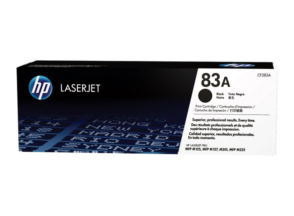 HP 83A Original LaserJet Toner Cartridge Black 1500 Pages