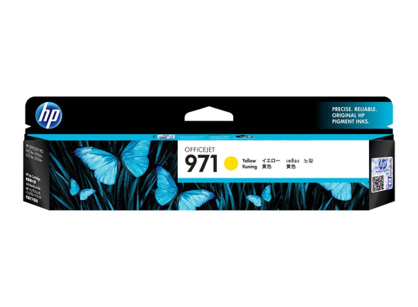 HP 971 Original Ink Cartridge Yellow 2500 Pages