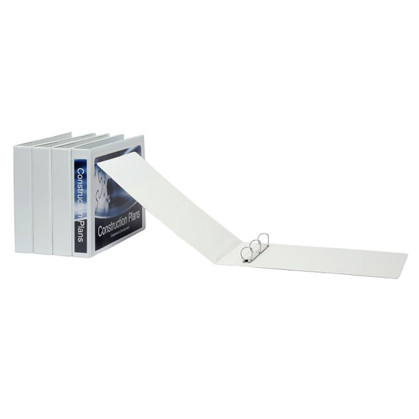 Marbig A3 Clearview Insert Binder 50mm 3D Landscape White