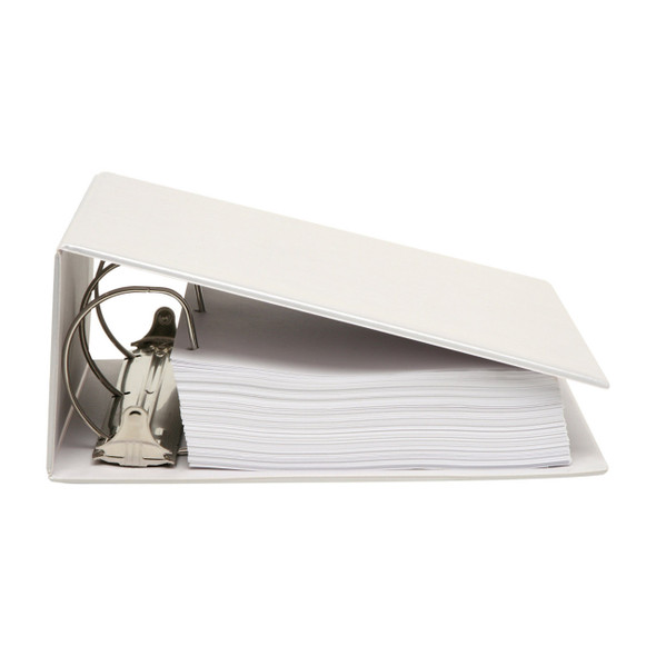 Marbig A4 Titan Insert Binder 89mm 3D PVC White