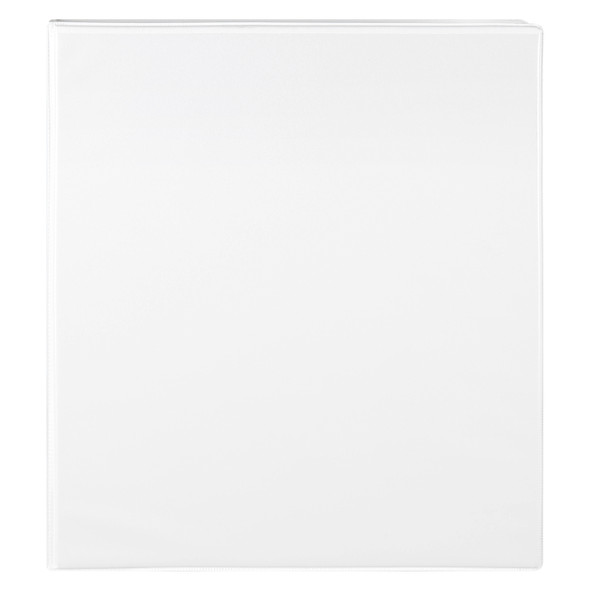 Marbig Lever Arch File Half Arch Clearview A4 White