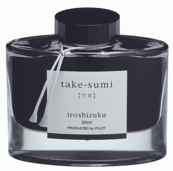 Pilot Iroshizuku Ink 50ml Bottle Bamboo Charcoal (Take-Sumi)