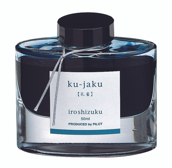 Pilot Iroshizuku Ink 50ml Bottle Peacock (Ku-Jaku)