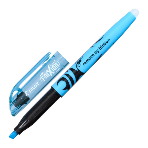 Pilot FriXion Light Erasable Highlighter Chisel Tip Blue Box of 12