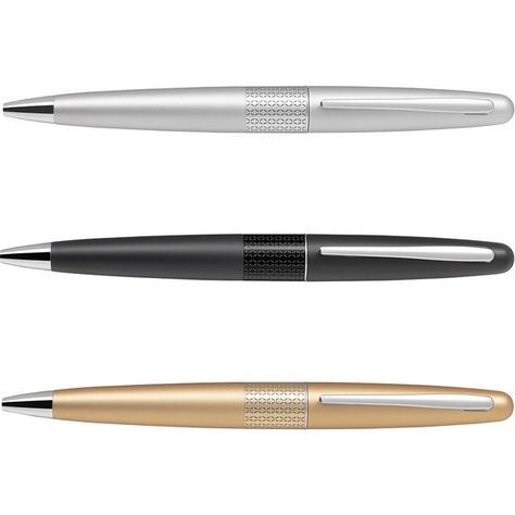 Pilot MR1 Classic Gold Barrel Black Ink Premium Ballpoint Pen Medium