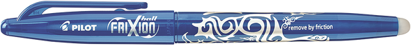 Pilot FriXion Ball Erasable Rollerball Gel Pen Blue Fine Pack of 6