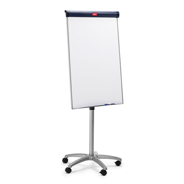 Nobo Barracuda Mobile Flipchart Easel White and Silver