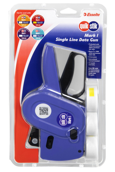 QuikStik Mark I Date Price Gun Single Line