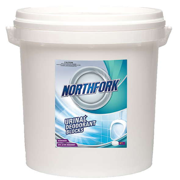 Northfork Urinal Deodorant Blocks 4Kg Pail of 4