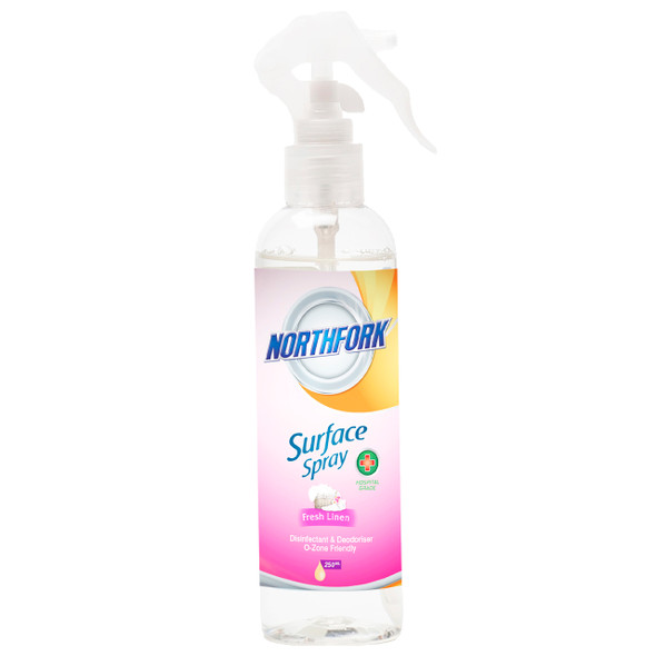 Northfork Air Freshener Disinfectant Fresh Linen 250ml