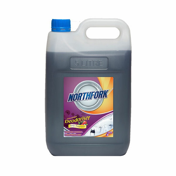 Northfork Concentrated Deodoriser Fruity 5 Litre Carton of 3