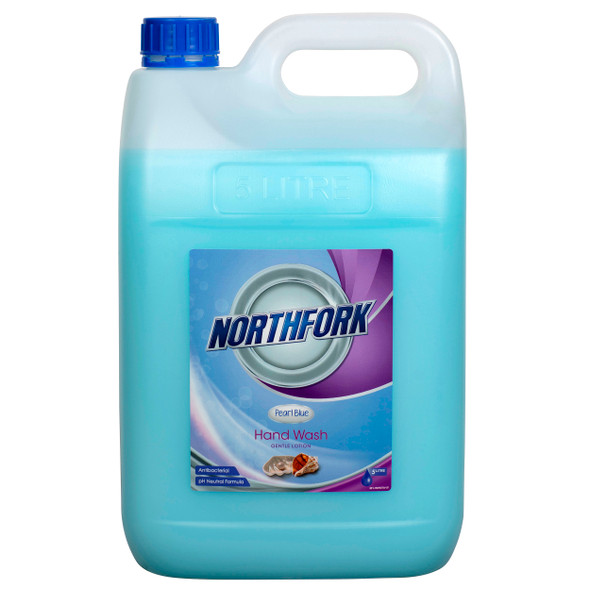Northfork Liquid Hand Wash Pearl Blue 5 Litre Carton of 3